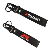 BS SUZUKI 스즈키 오토바이 키링 열쇠고리, 블랙