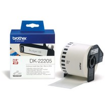 브라더 브라더정품 DK-22205_62mm×30.48m 연속라벨_라벨테이프, 상세 설명 참조