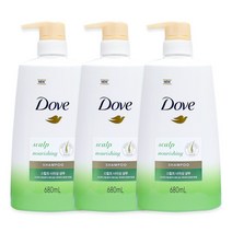 도브 스킬프 너리싱 샴푸 680ml x3개, 단품