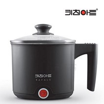 캠핑용 라면포트 휴대용 무선 미니 쿠커 여행용 멀티포트 전기 냄비 포트기 1.0L, 단품