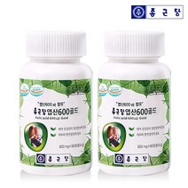 종근당 엽산 600골드(엽산600ug 함유 600mgX90정) -2병(6개월분)