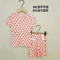 모이모이깜피(I) 모이모이깜피 NC05 텐셀반팔실내복 MO21미니토마토