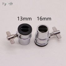 걸이식 트러스 파이프 피팅 브라켓 브래킷 직경 19mm 16mm 금속 슬리브 실버 색상 1 개 강아지, [02] size 2