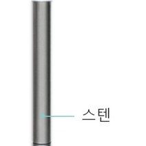 태양광정원등 60LED Plus 2020신형 투톤 흰빛 노랑빛 일체형 높은 조광도, 말뚝B형스텐관(정원등미포함)