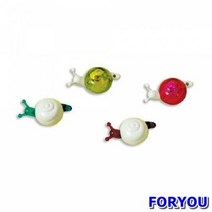 ForU661 아트사인 자석 홀더 달팽이 박스 200개 핀 클립 사무용품 문구용품