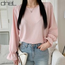 드넬 드넬 소피볼륨소매블라우스DWB21301A (P001996091)