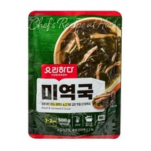 요리하다 미역국 500G X 3개, 단품, 단품