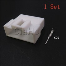 자동차 1 세트 20 가지 방법으로 액세서리 MG610363 7123-1403 MG 610363 봉인되지 않은 플매트 카펫 러그 자동 와이어 케이블 소켓, [02] Male