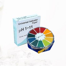 리트머스 종이 PH 페이퍼 시험지 산도 염소 측정 페이퍼, 8번 국산 KA22-93B
