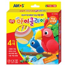 아이클레이 4색 18g 금강앵무 +i/o IOAA9