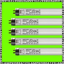 SANKYO G4T5 4W UVC UV램프 UV전구 소독형광등, 1개