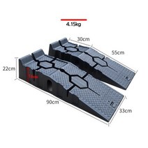 자동차리프트 차량 정비 간이리프트 카램프 1+1 카업 정비받침 경사로, 단일상품-1쌍 (2개)