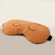 다다름소잉 황토천연염색 눈찜질팩 팥찜질 팥안대, 끈안함, 2번, 보관주머니