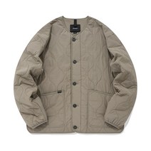 커버낫 [Covernat] 숏 퀼팅 자켓 베이지