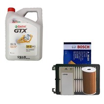 카니발(KA4) 디젤 캐스트롤 GTX 5W30(6L) 보쉬필터패키지 2R000-3020