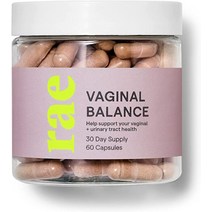 Rae Vaginal Balance Capsules - Vaginal Health Probiotics for Women with Cranberries - Natural Organi