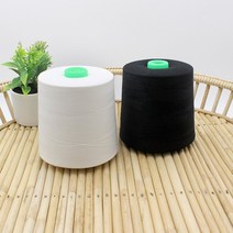 위드쏘잉 국산 15000y 치즈사 / 오버록실, 화이트