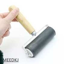 고무롤러 스폰지 판화 6cm 잉크 그림 Printmaking 롤러 어린이 조각 도구 유화 브러시 엠보싱 고무, 03 Big drum