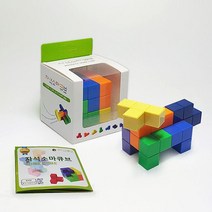 큐블로 국산 자석 소마큐브 단품, 자석소마큐브 + 퍼즐카드 풀세트 100장