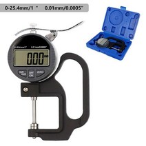 도막 피막 두께 측정기 게이지 전자 127mm 254mm 0010001mm 디지털 미터 측정 캘리퍼스, 02 0-254mm 001mm