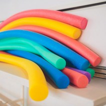 백업 빽업 스폰지막대 5cm x 1M 단색 세트 10개입, 밤색-10개입