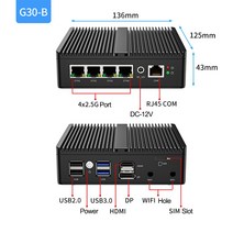 포토샵용캐드용컴퓨터 미니PC 초소형 가정용 사무용, N5105, AU, 8G 256G