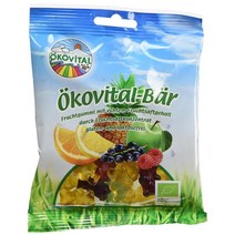 독일직구 에코바이탈 자연유래 과일 껌 곰 글루텐 프리 유당 프리 12팩(12 x 100g), 상세참조, 12개, 100g