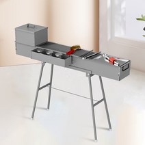 양꼬치기계 멀티 그릴 바베큐 꼬치구이, 1미터 2개의 긴 스토브 세트 1개