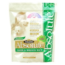 앱솔루트 홀리스틱 램앤 브라운라이스 유산균 1.2kg, 선택완료, 상세 설명 참조