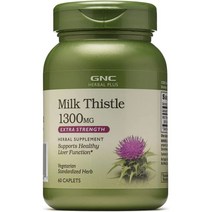 GNC 허브 플러스 밀크씨슬 1300mg 60정, 밀크씨슬 허벌 플러스 1300mg