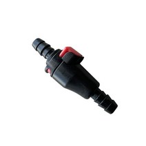 STK 실내 실외 필터 물 퀵 릴리스 커넥터 주방 수도꼭지 어댑터 유량 조절 밸브 액세서리 빠른 분리, 검은색, PP