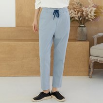 [디얼마미] 편안한 배기 면바지 미시옷 빅사이즈 엄마옷 중년 여성 마담