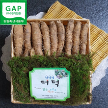 횡성더덕농가 실속형 선물세트2호 2kg(60뿌리내외), 1개