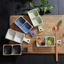 hir 1995 소야 아름 손잡이 2절 쌍초장기 그릇 5컬러, 상세페이지 참조