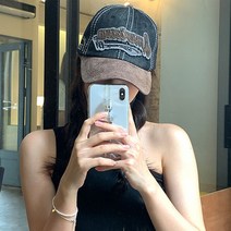 크군 남녀공용 데일리 빈티지 워싱 볼캡