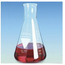 RASOTHERM 삼각 플라스크 500ml, 3개