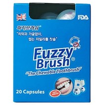 퍼지브러쉬 1회용 씹는 칫솔, 20개입 × 10개