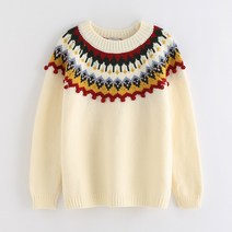 일상화보 마제스티 여성 폼폼 니트 스웨터 겨울 데일리룩