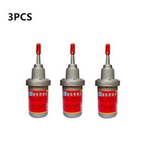3pcs 강한 방수 다목적 접착제 접착제 금속 용접 플럭스 유성 강한 용접 플럭스 범용 접착제 가죽 슈퍼 접착제