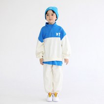 [메르시보꾸] SS22F12 뉴욕하프집업셋
