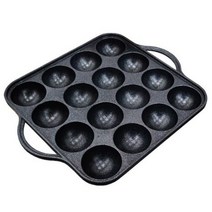 이지쿠커 타코야키팬 16구, 24 × 19.5 cm, 5개