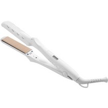 KINUJO LM-125 스트레이트 헤어 고데기 펄 화이트, 단일 옵션