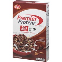 프리미어프로틴 20g 프로틴 초콜릿 아몬드 시리얼, 1개, 255g