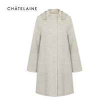 샤트렌 샤트렌 헤링본 후드 코트_HC0WCT207