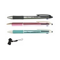 유미)트라이던트 목걸이 3색 볼펜 (1.0mm/색상랜덤)