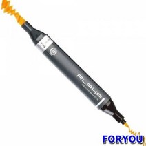 ForU747 알파 디자인마카 낱색 입 6개 펜 마카 디자인 캘리그라피 일러스트, Y138