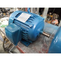 효성 삼상5마력 3.7kw 4극모터 220/380v 겸용