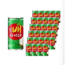 해태음료 갈배 사이다, 210ml, 16개