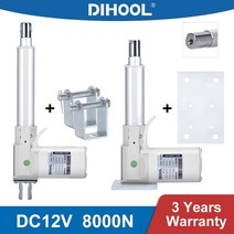 액추에이터 전동실린더 전기 선형 dc 12v 차고 문 모터 컨트롤러 8000n 600kg 부하 tv 리프팅 칼럼 900mm, 전용 컨트롤러, a2 유형