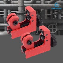 휴대용 파이프 절단기 미니 폴대커팅기 구리 알루미늄 배관 쇠파이프 커터 소형, 커터 2개, 1개